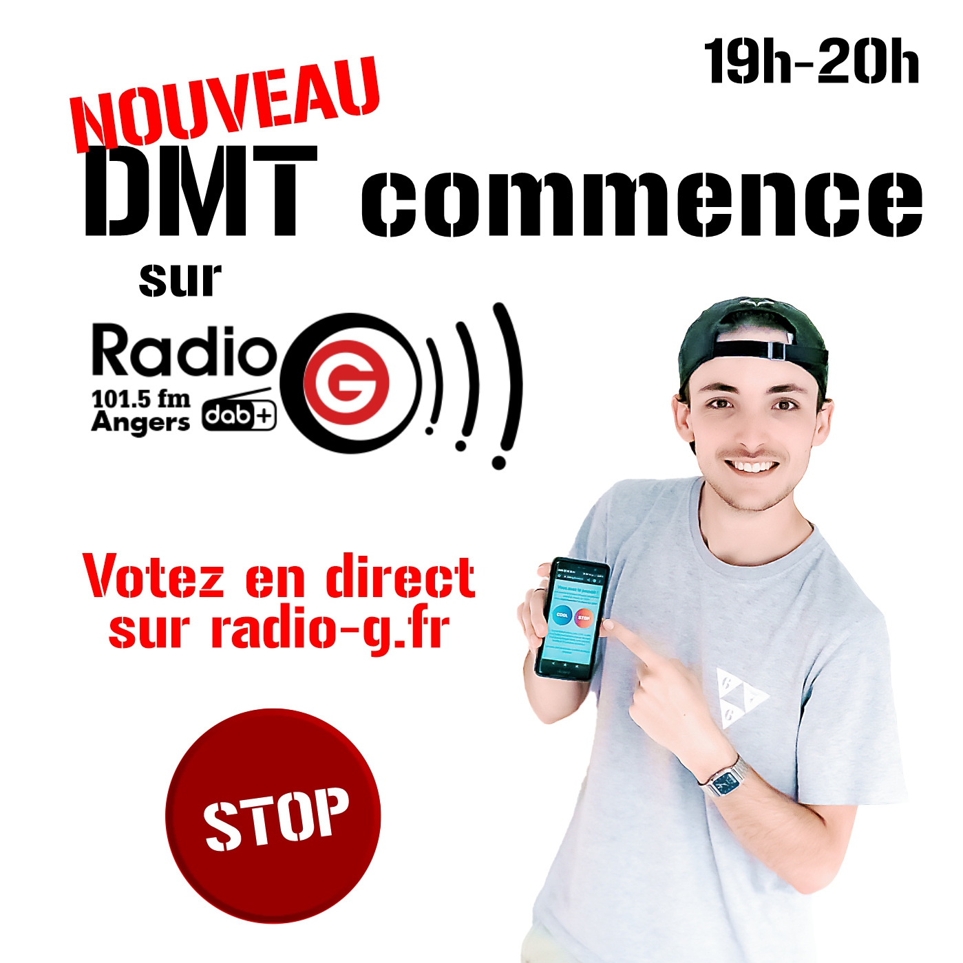 DMT Dans mon tiroir, l'émission ou vous prenez le pouvoir sur Radio G! DMT