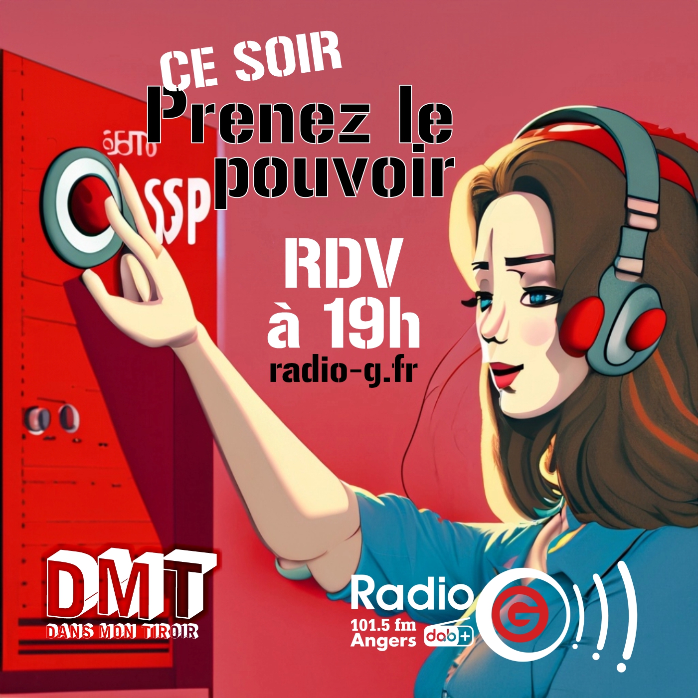 DERNIERE DMT du 25 06 2024 Dans mon tiroir, l'émission ou vous prenez le pouvoir sur Radio G! DERNIERE DMT du 25 06 2024